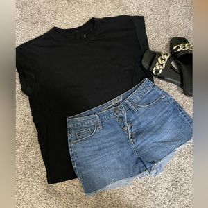 Universal thread jean shorts